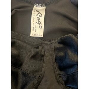 Rago Style 470433 Black Full Body Shaper Girdle Bodysuit 40D Made‎ in USA